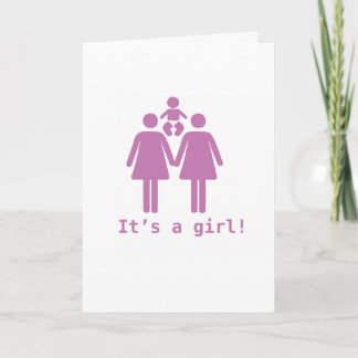 lesbian pregnancy card