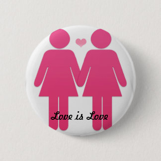 Lesbian Pride 2 Inch Round Button