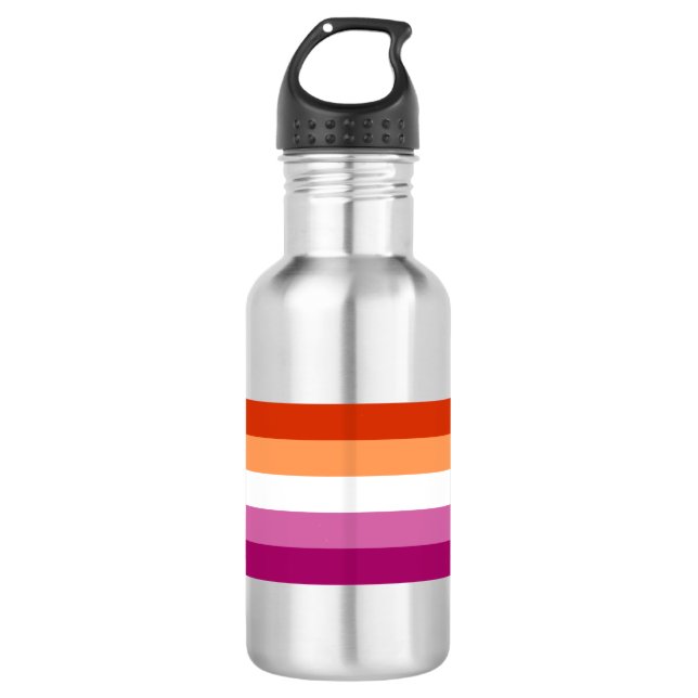 Lesbian Pride 710 Ml Water Bottle (Front)