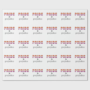 Lesbian Pride and Prejudice Wrapping Paper