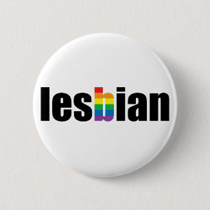 Lesbian Pride Button
