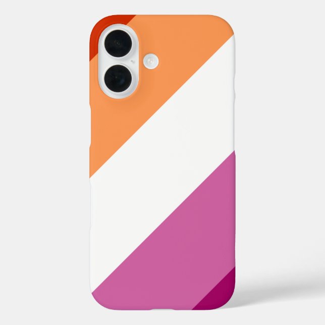 Lesbian Pride Case-Mate iPhone Case (Back)