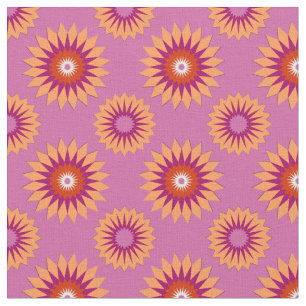 Lesbian pride colours /pink flower pattern fabric