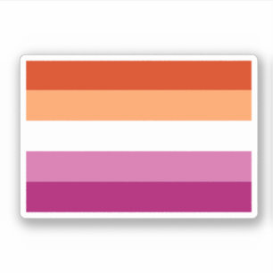 Lesbian Pride Flag (5 Stripes)