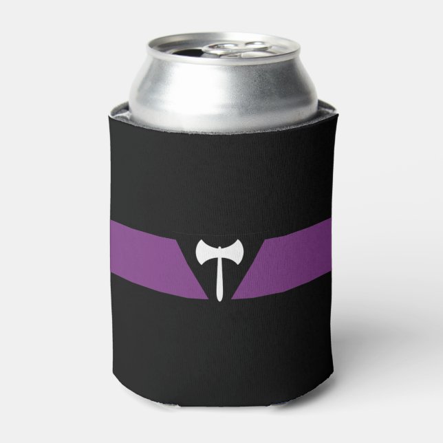 Lesbian Pride Flag Can Cooler (Can Front)