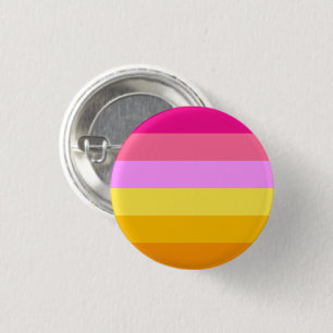 Lesbian Pride Flag (Dawn) 1 Inch Round Button