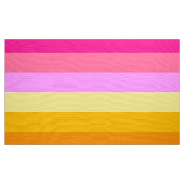 Lesbian Pride Flag (Dawn) Fabric (Yard)