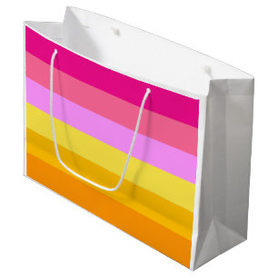 Lesbian Pride Flag (Dawn) Large Gift Bag