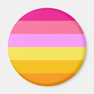 Lesbian Pride Flag (Dawn) Magnet