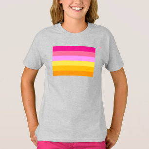 Lesbian Pride Flag (Dawn) T-Shirt