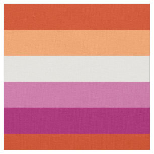 Lesbian Pride flag Fabric