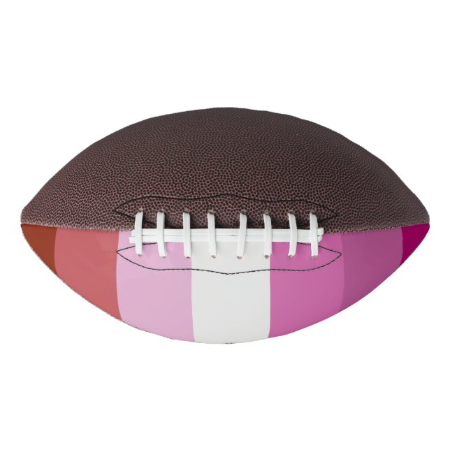 Lesbian Pride Flag Football (Front)