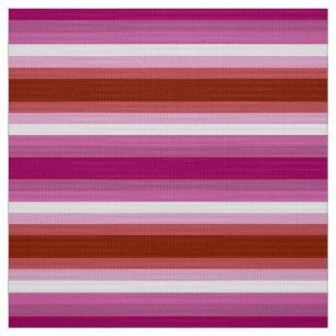 Lesbian Pride Flag LGBTQ Fabric
