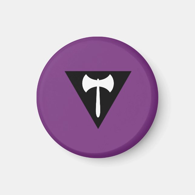 Lesbian Pride Flag Magnet (Front)