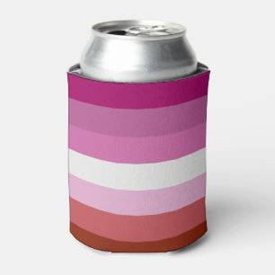 Lesbian Pride Flag (Origin) Can Cooler