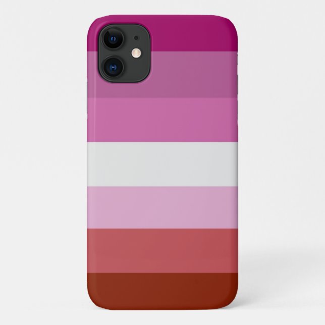 Lesbian Pride Flag (Origin) Case-Mate iPhone Case (Back)
