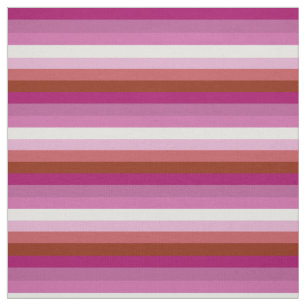 Lesbian Pride Flag (Origin) Fabric
