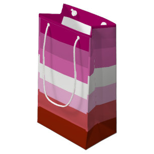 Lesbian Pride Flag (Origin) Small Gift Bag