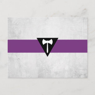 Lesbian Pride Flag Postcard