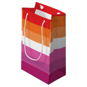 Lesbian Pride Flag Small Gift Bag