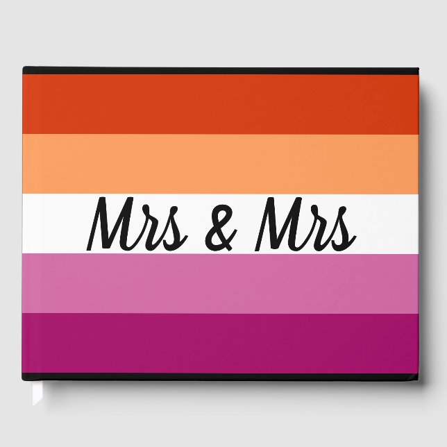 Lesbian Pride Guest Book (Front)