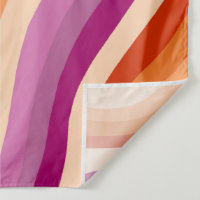 Lesbian Pride Handmade Colourful Pink Stripe