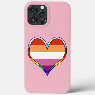 Lesbian Pride Heart Coque-Mate coque iphone