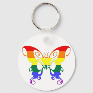 Lesbian Pride Keychain