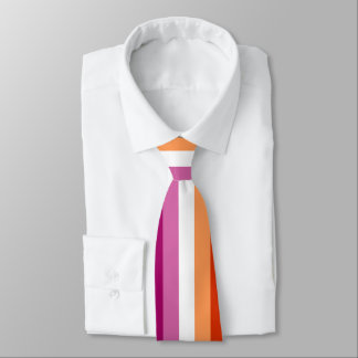 Lesbian Pride Neck Tie
