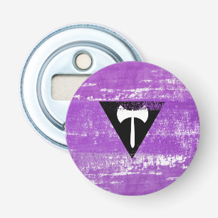 Lesbian Pride Paint (Labrys) Bottle Opener