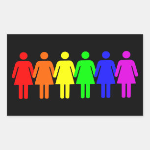 Lesbian Pride Sticker