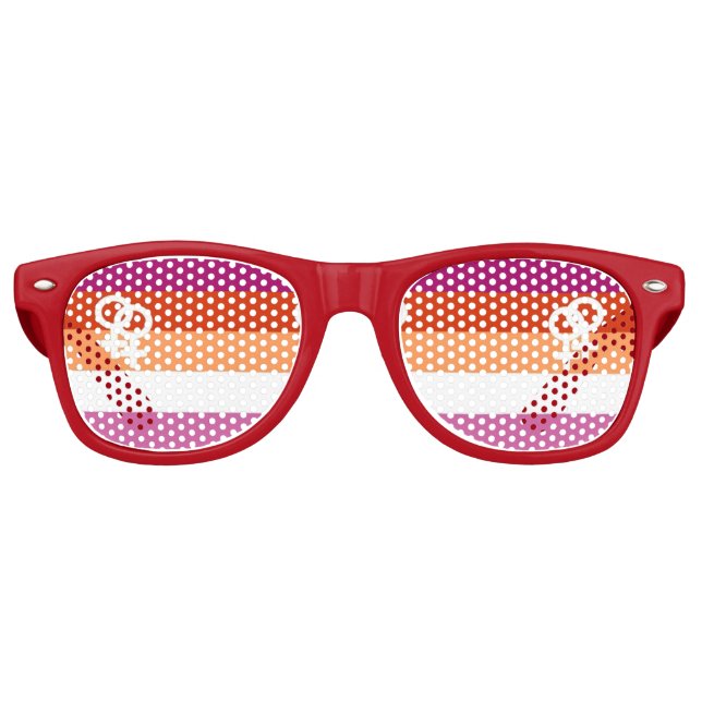 Lesbian Pride Sunglasses (Front)