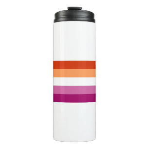 Lesbian Pride Thermal Tumbler