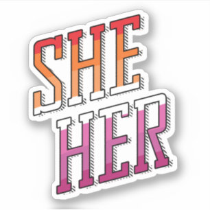 Lesbian Pronouns She Her