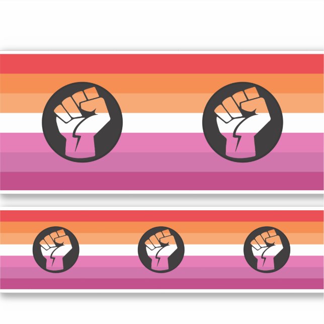 Lesbian Protest Flag (Front)