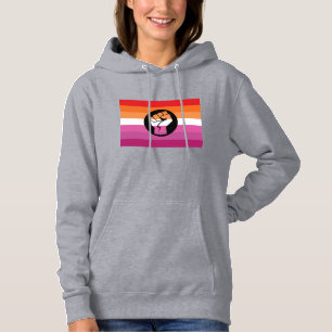Lesbian Protest Flag Hoodie