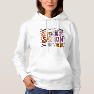 Lesbian Spooky Season Halloween Hoodie