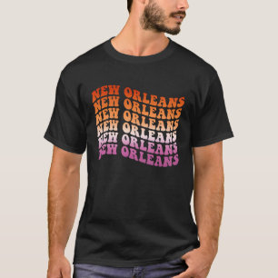 Lesbian Subtle New Orleans Mardi Gras LGBTQ LGBT G T-Shirt