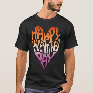 Lesbian Valentine's Day Subtle LGBT LGBTQ Gay Prid T-Shirt