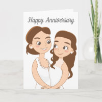 Lesbian Wedding Anniversary Women in Love