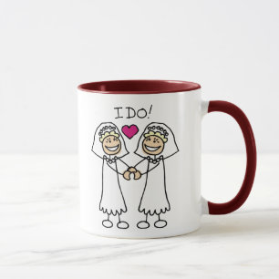 Lesbian Wedding Favours Mug
