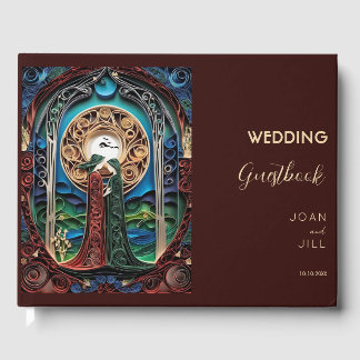 Lesbian Wedding Guest Book