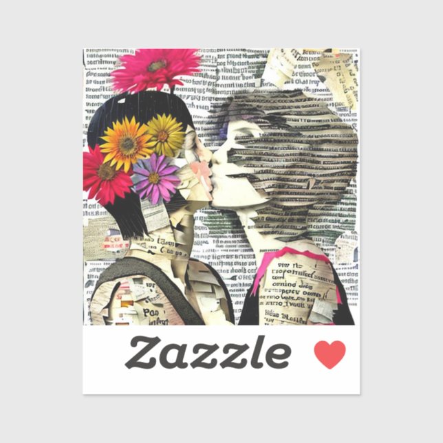 Lesbian Women in Love | Pride Kiss (Sheet)