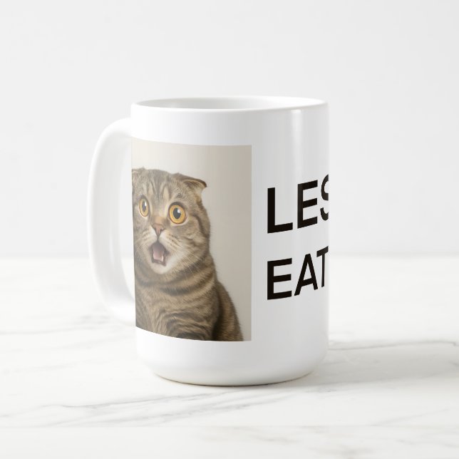 Lesbians Eat What Funny Coffee Mug (Front Left)