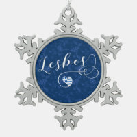 Lesbos, Greek Heart In Flag, Greece