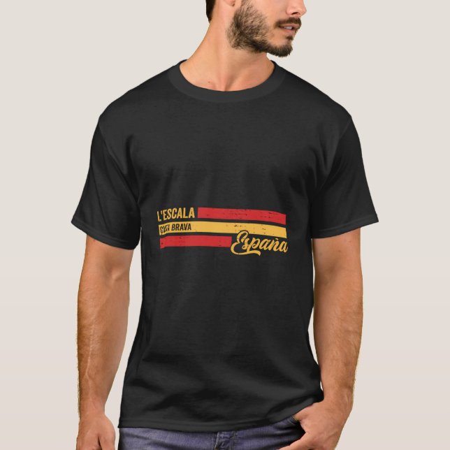 L'Escala Costa Brava Spain Espana T-Shirt (Front)