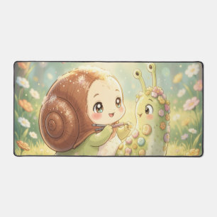 L'Escargot et la Magie des Couronnes de Fleurs
