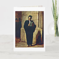Lesender Lawyer By Honore Daumier