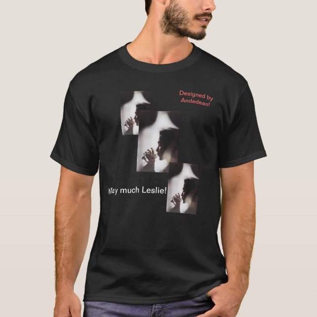 Leslie Cheung "je manque u beaucoup "de T-shirt (Devant)