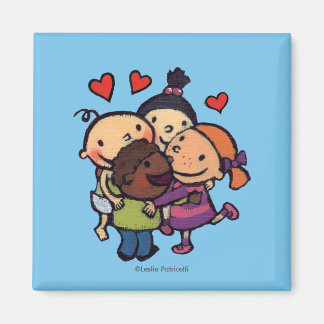Leslie Patricelli Group Hug with Friends Magnet